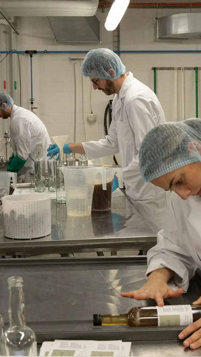 Production de Sirothé à la halle technologique de la BFH-HAFL
